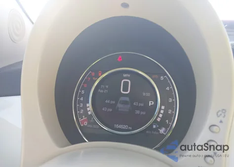 2015 Fiat 500 1957 Edition from USA, damaged, VIN 3C3CFFCR8FT562365